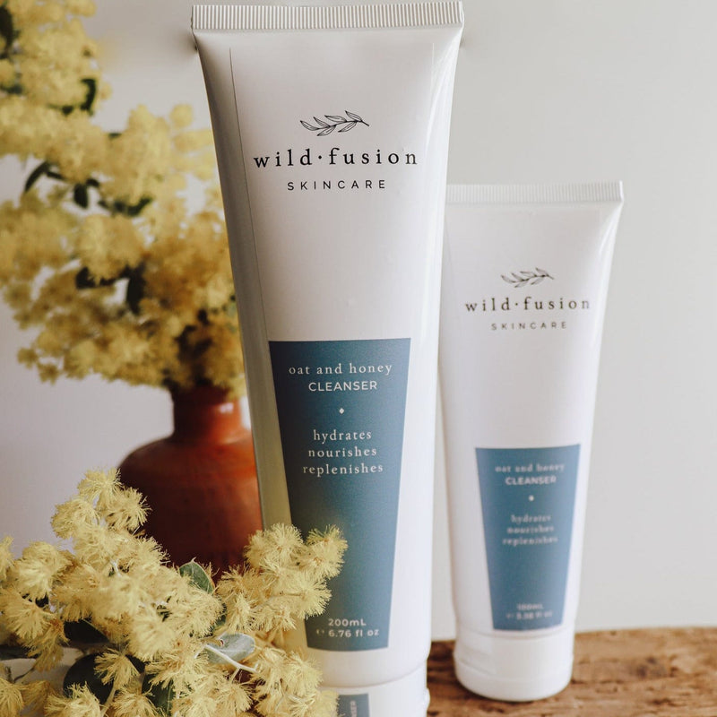 Wild Fusion Skincare Cleanser Honey + Oat Cleanser